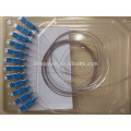 SC / APC 12 Farben Pigtail, 12 Core SC / PC Faser optisches Zopf, 12-Faser 0,9mm 9/125 Single-Mode LC / SC / ST / FC Bunch